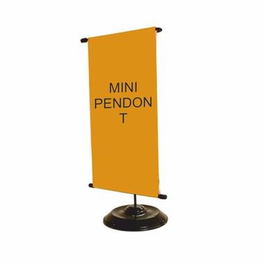Mini pendón T, grabado por Grabados Franco